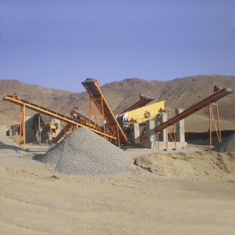 河南安陽(yáng)時(shí)產(chǎn)300噸砂石料生產(chǎn)線-河南紅星礦山機(jī)器